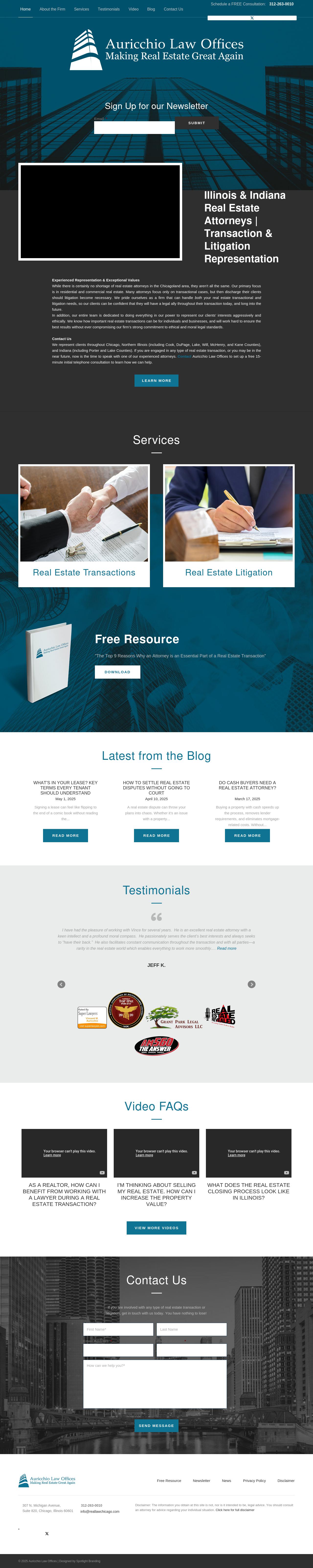 Auricchio Law Offices - Chicago IL Lawyers
