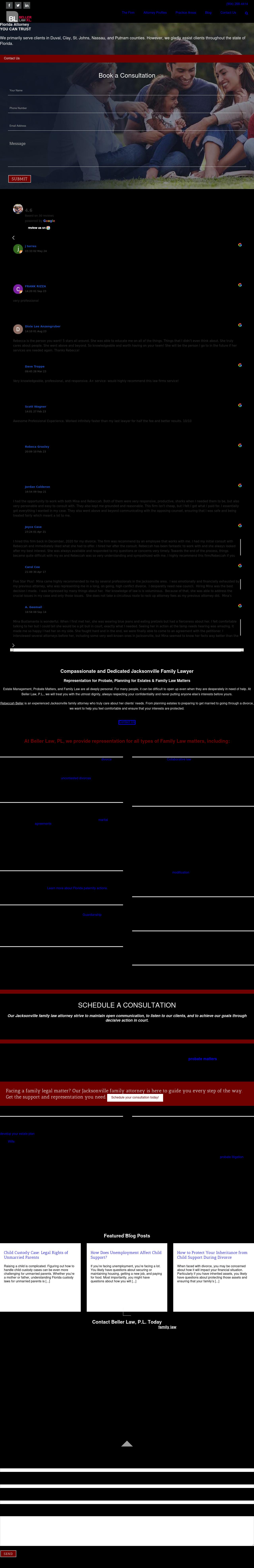 Beller & Bustamante, P.L. - Jacksonville FL Lawyers