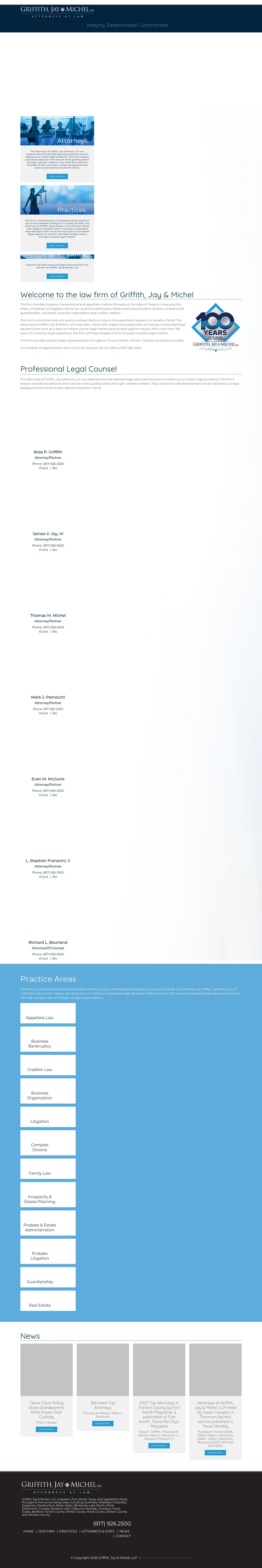 Griffith, Jay & Michel, LLP - Fort Worth TX Lawyers
