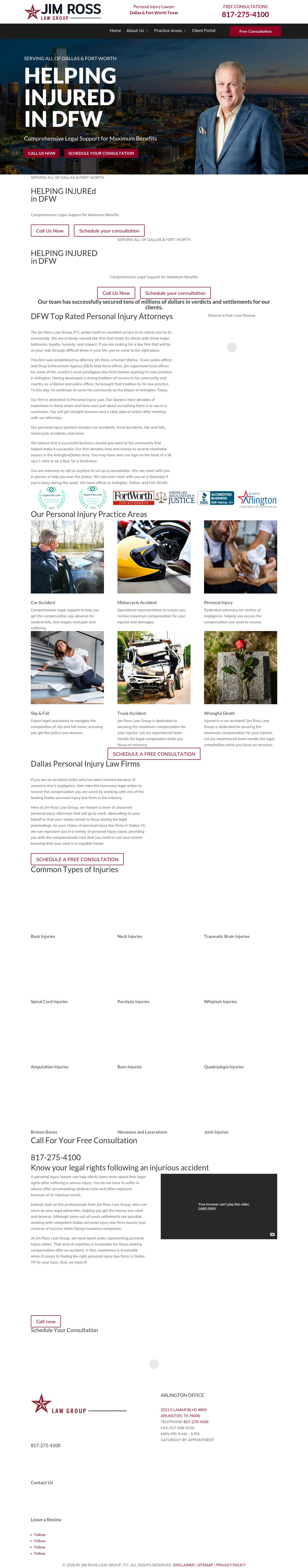 Jim Ross Law Group, P.C. - Arlington TX Lawyers