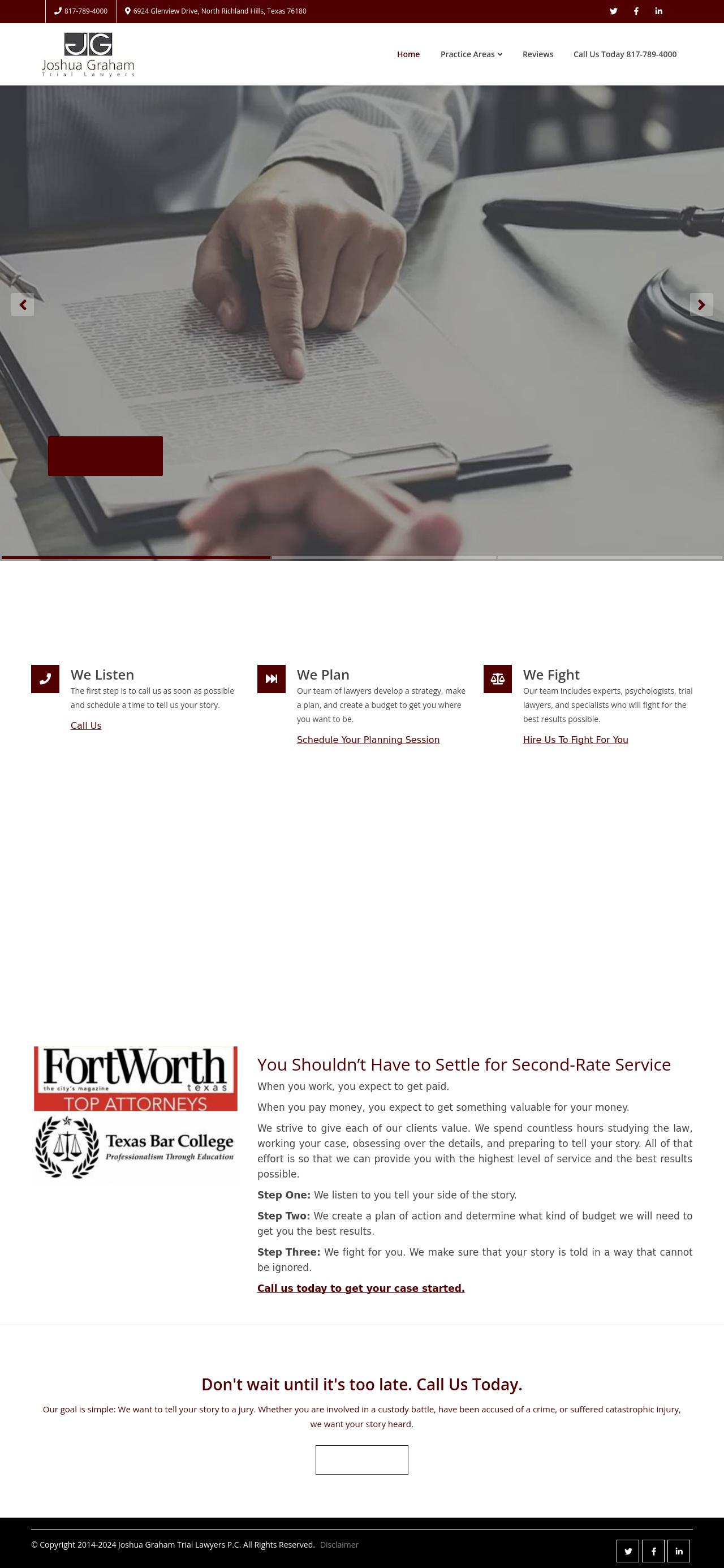Joshua Graham & Associates, PLLC. - Fort Worth TX Lawyers