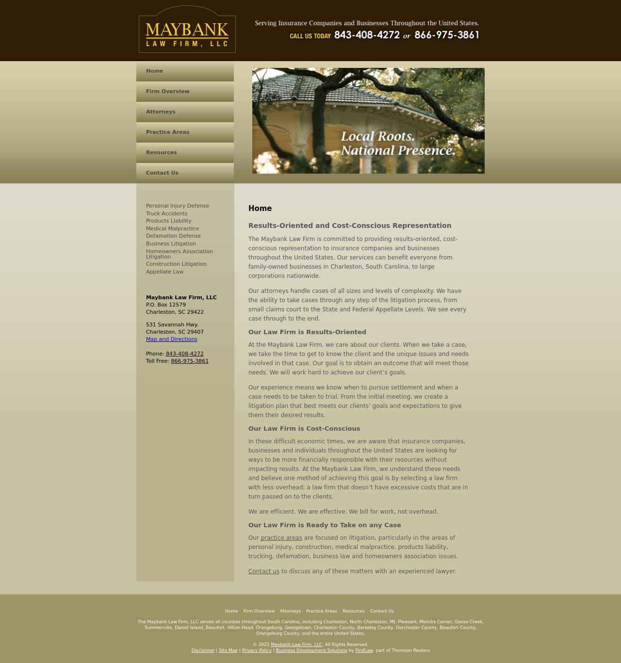 Maybank Law Firm, LLC - Charleston SC Lawyers