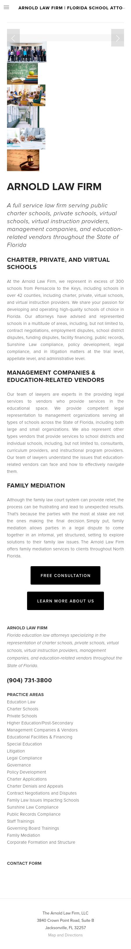 Arnold Law Firm - Brunswick GA Lawyers