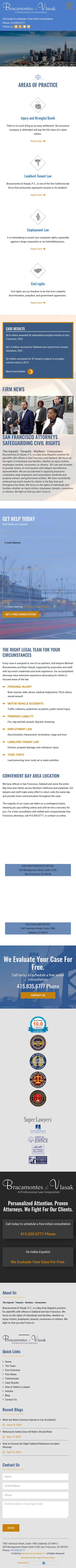 Bracamontes & Vlasak, P.C. - San Francisco CA Lawyers