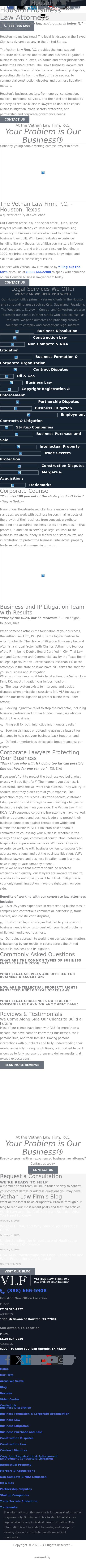 Vethan Law Firm P.C. - Houston TX Lawyers