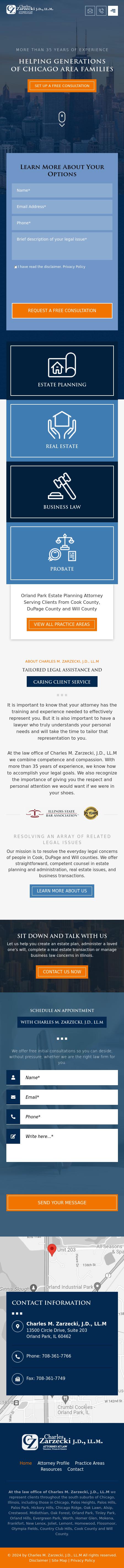 Charles M. Zarzecki, P.C. - Palos Heights IL Lawyers