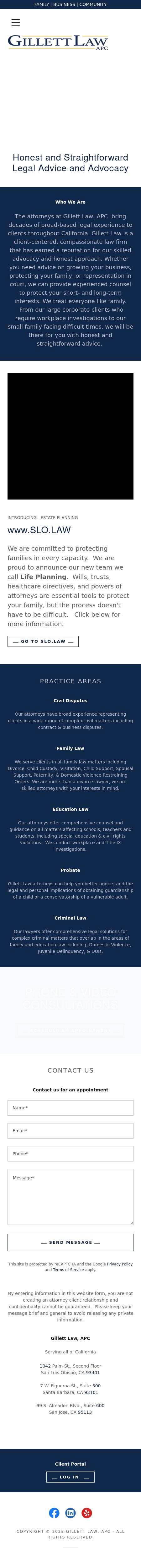 Gillett Philpot Mattos Attorneys at Law - Porterville CA Lawyers