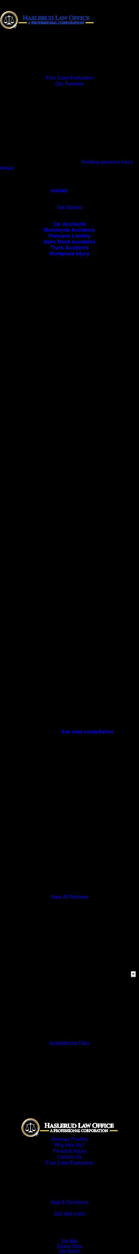 Haslerud Law Office, A Professional Corporation - Redding CA Lawyers