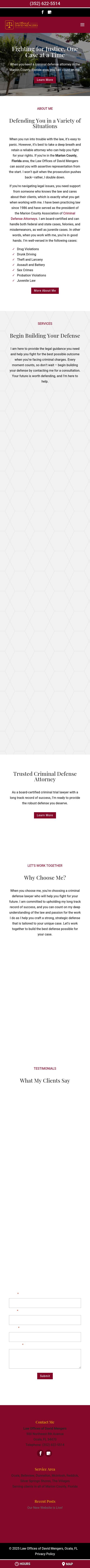 Law Office of David Mengers - Ocala FL Lawyers