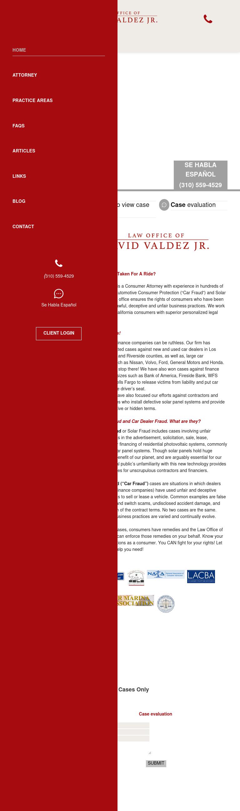 Law Office of David Valdez Jr. - Culver City CA Lawyers