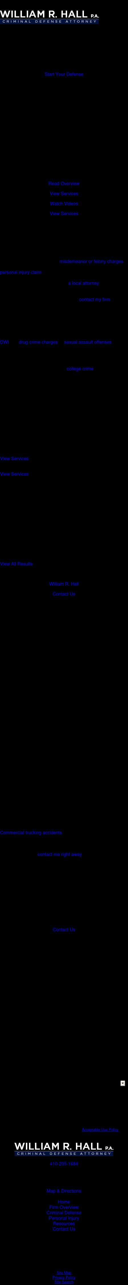 William R. Hall P.A. - Salisbury  MD Lawyers