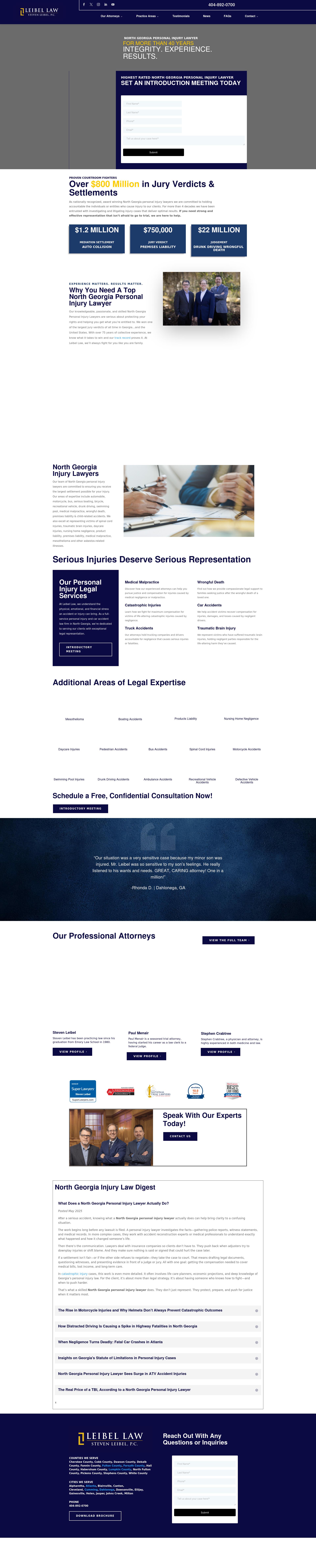 Steven Leibel, P.C. - Dahlonega GA Lawyers