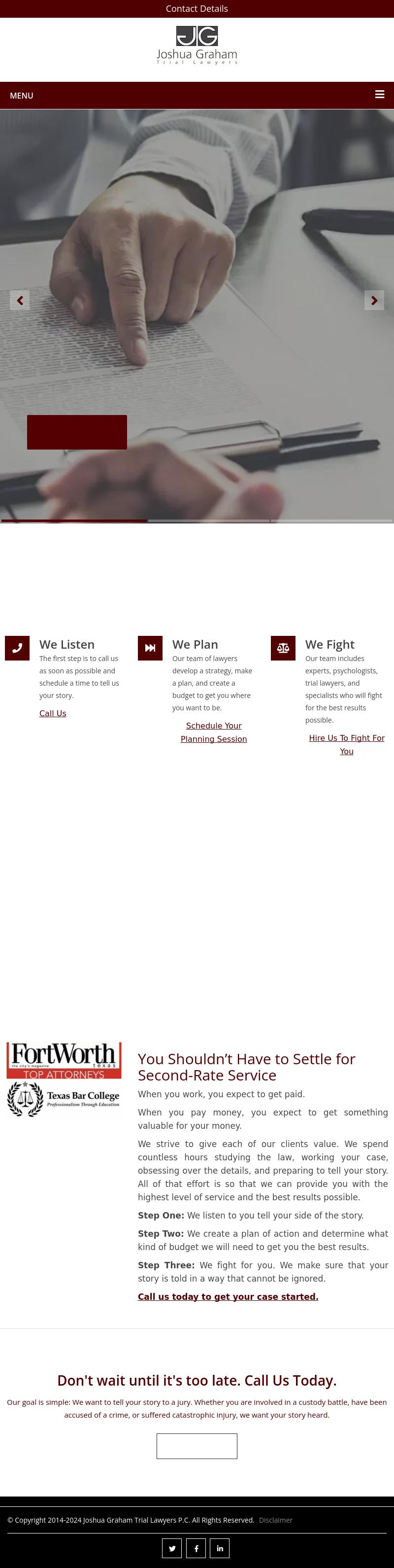 Joshua Graham & Associates, PLLC. - Fort Worth TX Lawyers