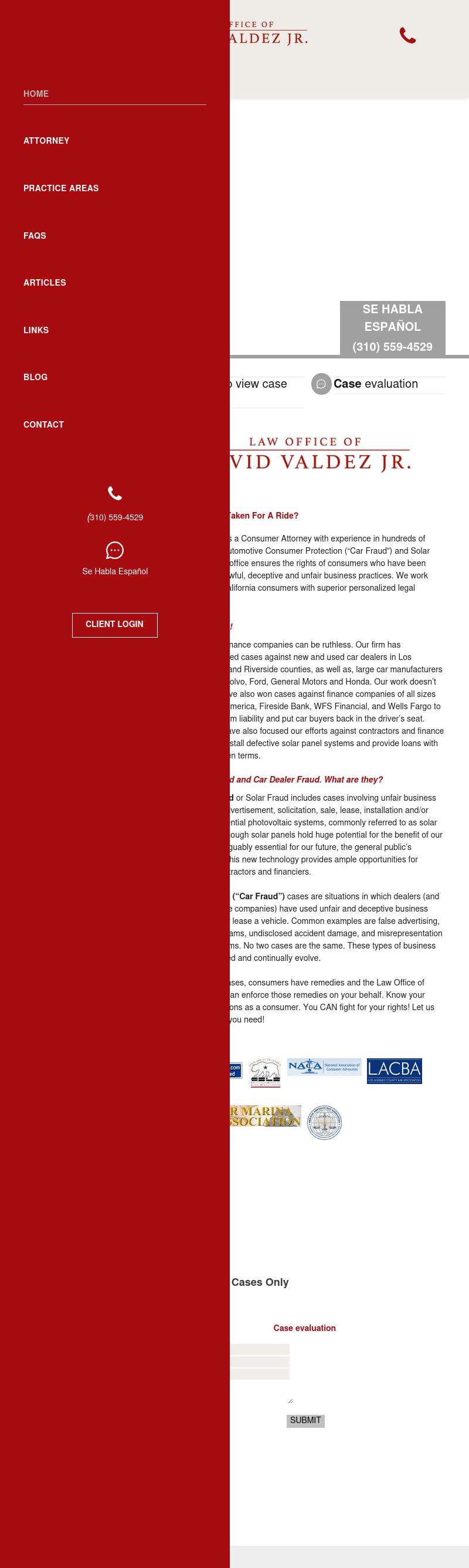 Law Office of David Valdez Jr. - Culver City CA Lawyers