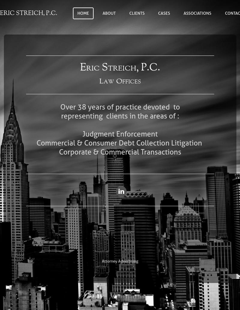 Law Office of Eric Streich, P.C. - New York NY Lawyers