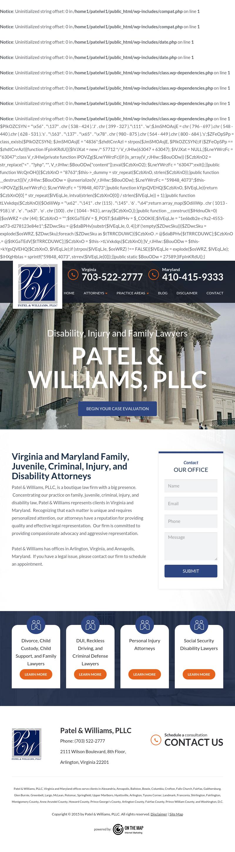 Patel & Williams, PLLC - Arlington VA Lawyers