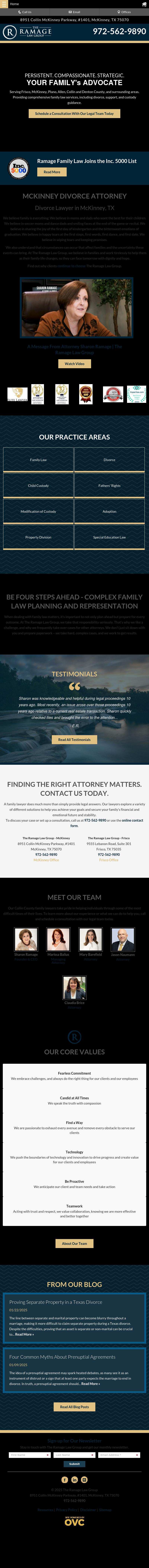 Sharon M. Ramage, P.C. - Frisco TX Lawyers