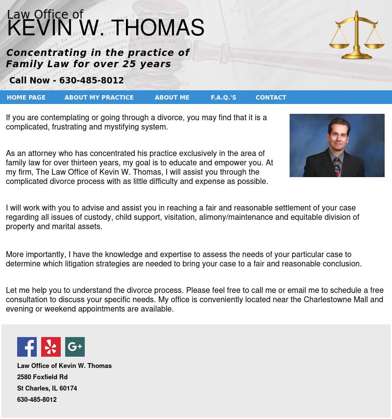 The Law Office of Kevin W. Thomas - Wheaton IL Lawyers