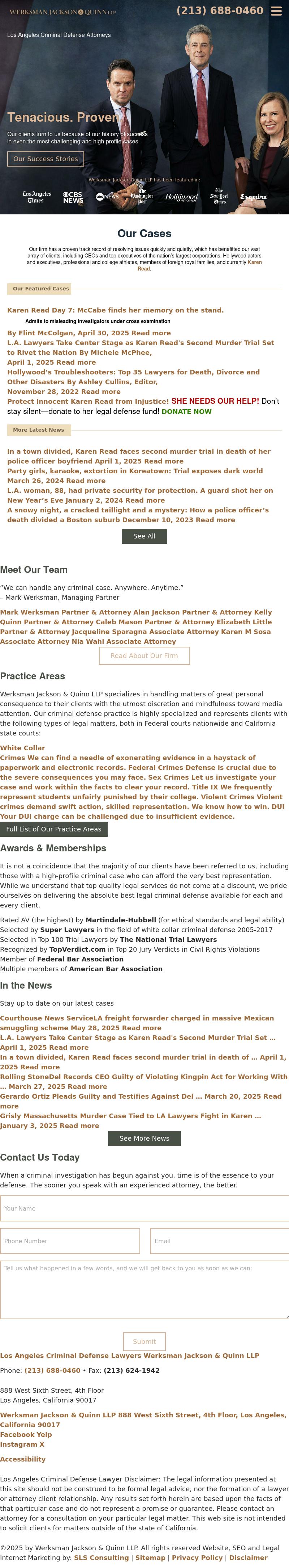 Werksman Jackson Hathaway & Quinn LLP - Los Angeles CA Lawyers
