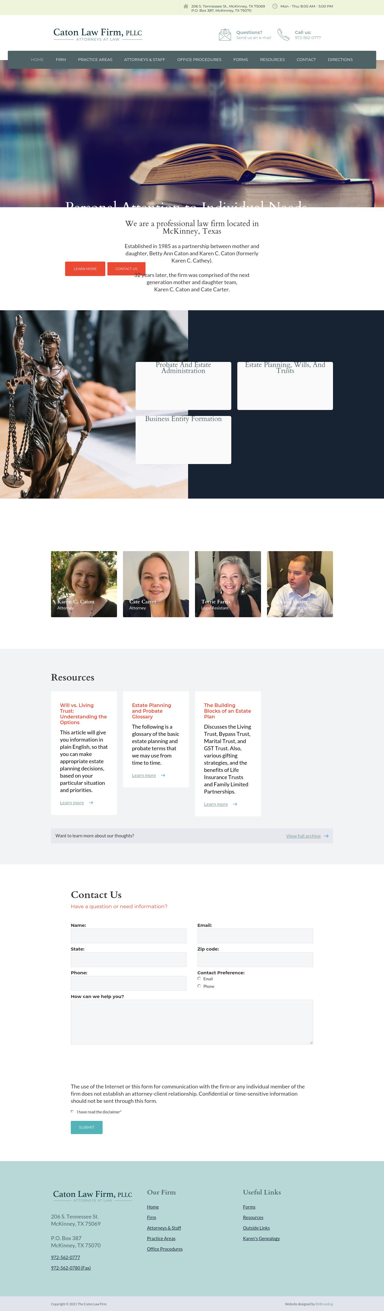 The Caton Law Firm PLLC - McKinney TX Lawyers