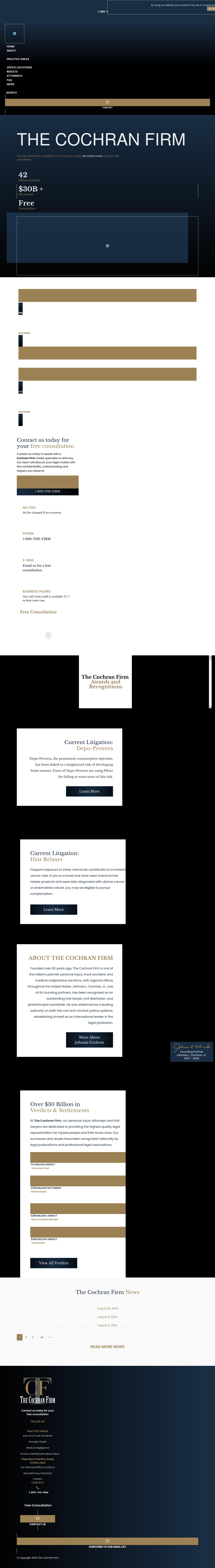 The Cochran Firm - Memphis TN Lawyers