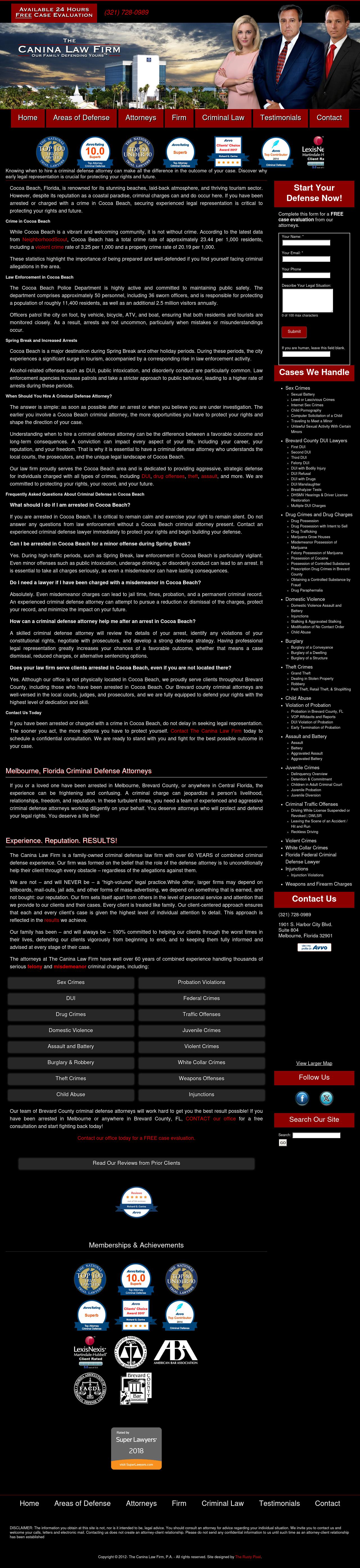 The Law Office of Richard G. Canina - Melbourne FL Lawyers