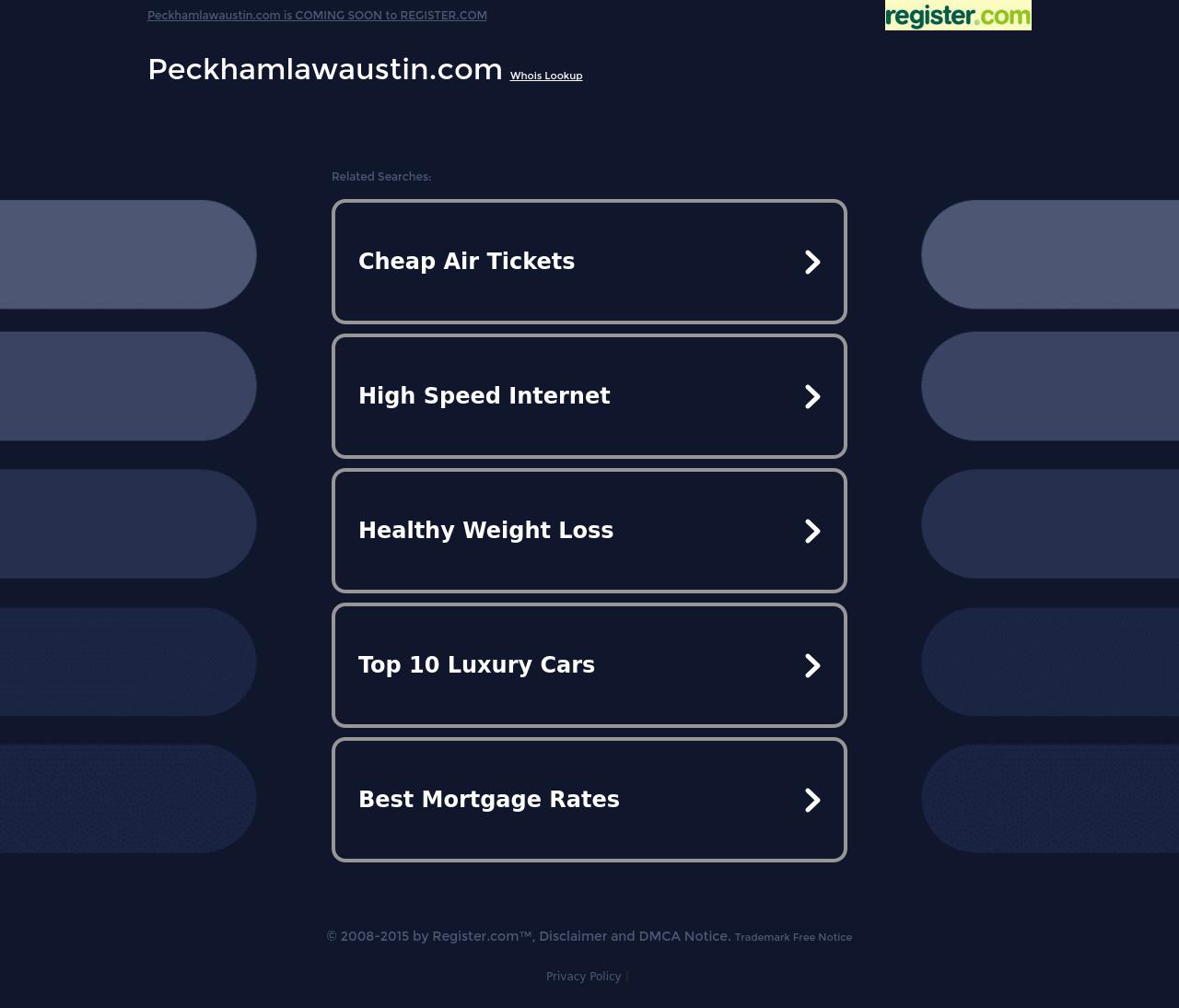 The Law Offices of William T. Peckham - Austin TX Lawyers