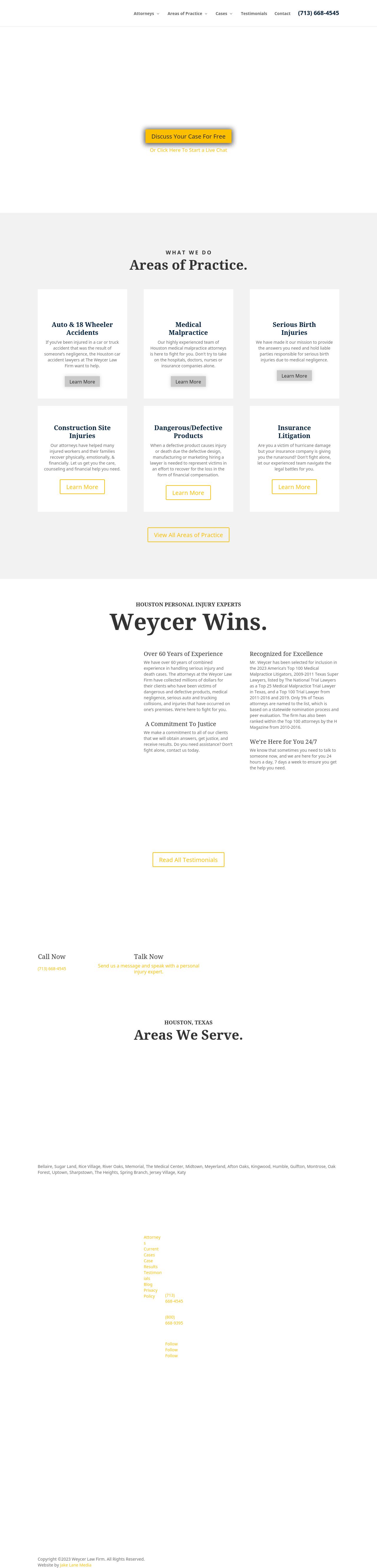 The Weycer Law Firm, PC - Houston TX Lawyers