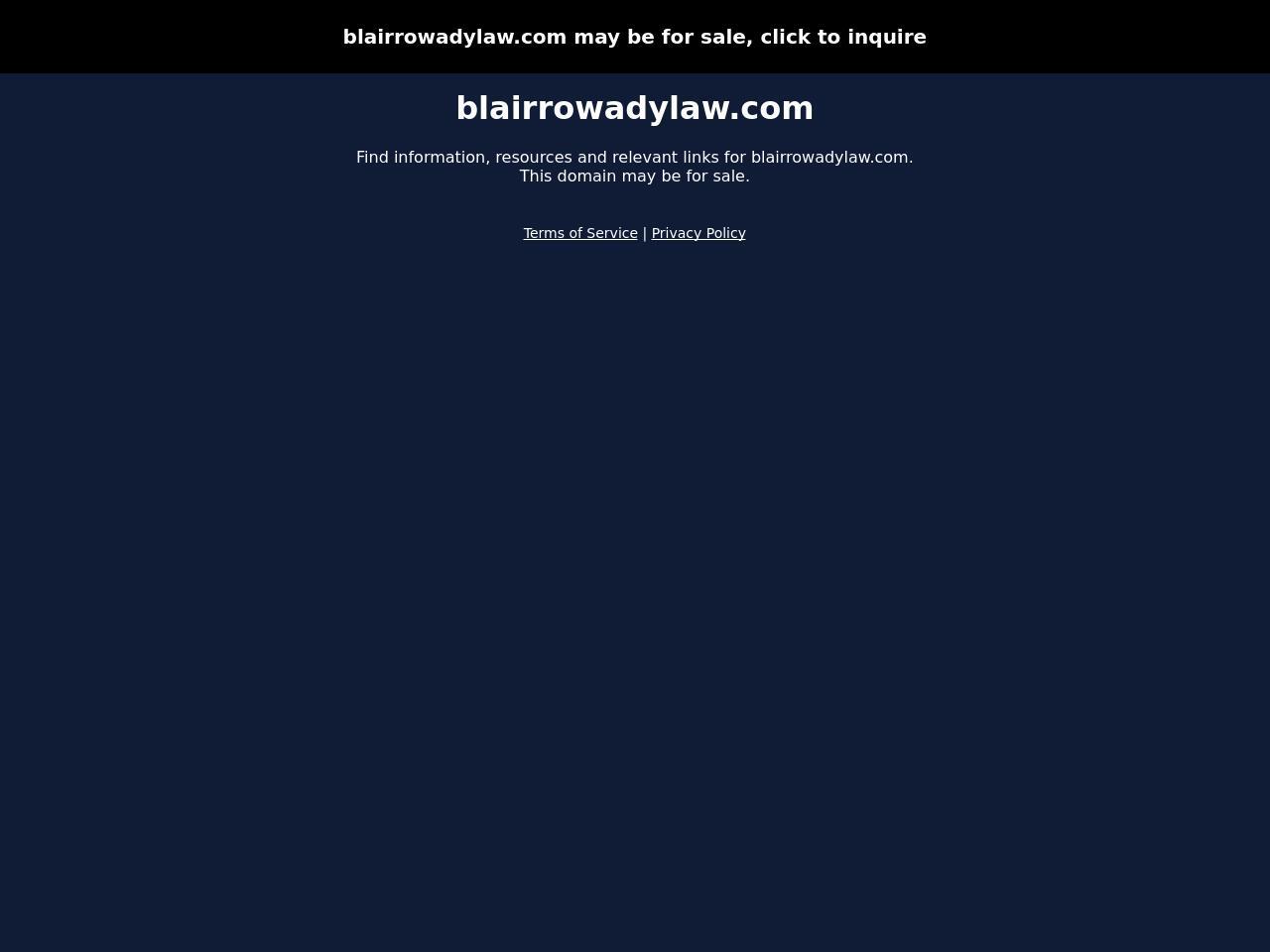 Blair & Rowady, P.S.C. - Winchester KY Lawyers