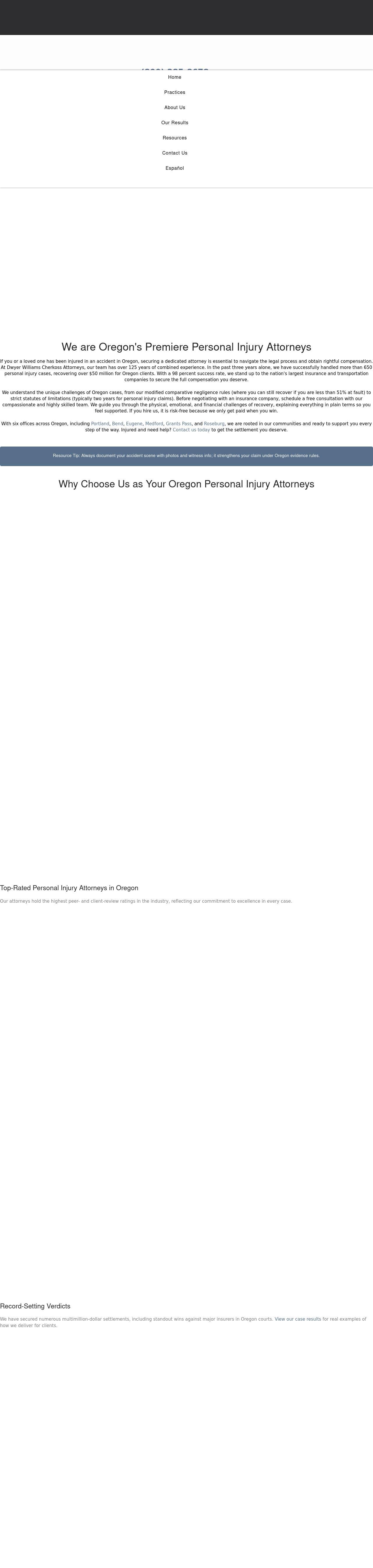 Dwyer Williams Potter, Attorneys, LLP - Portland OR Lawyers