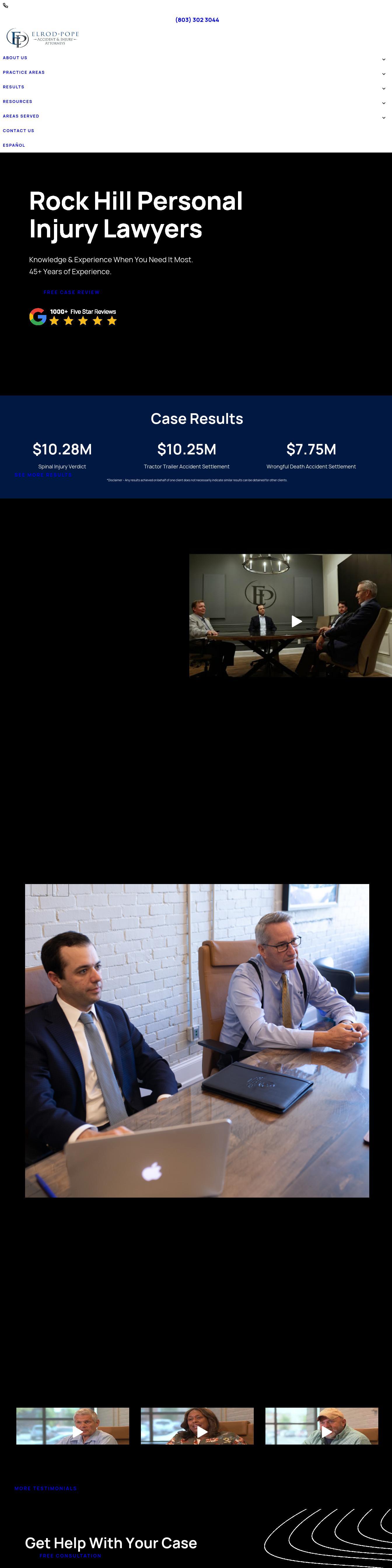 Elrod Pope Law Firm - Rock Hill SC Lawyers