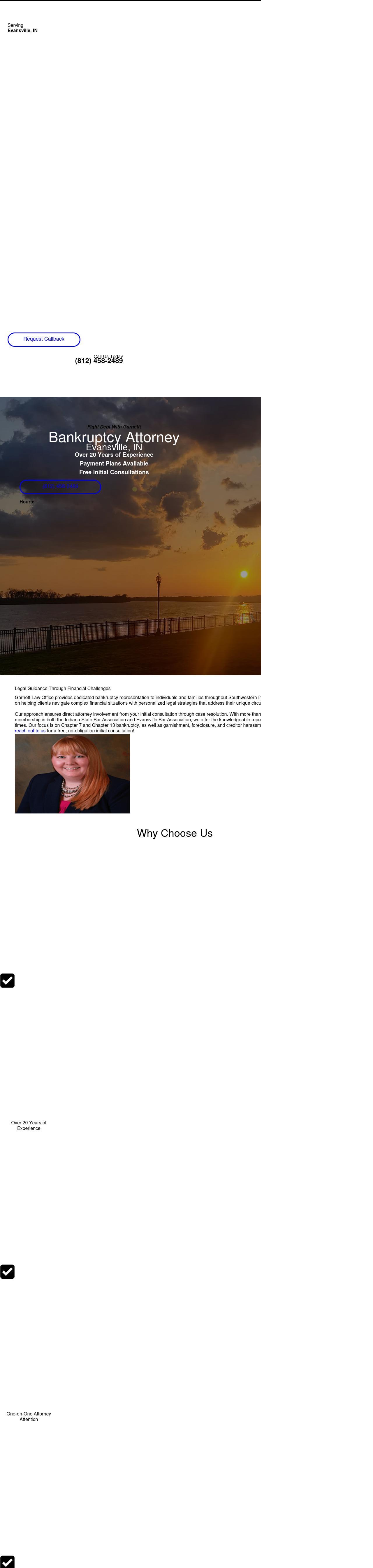 Garnett Law Office - Evansville IN Lawyers
