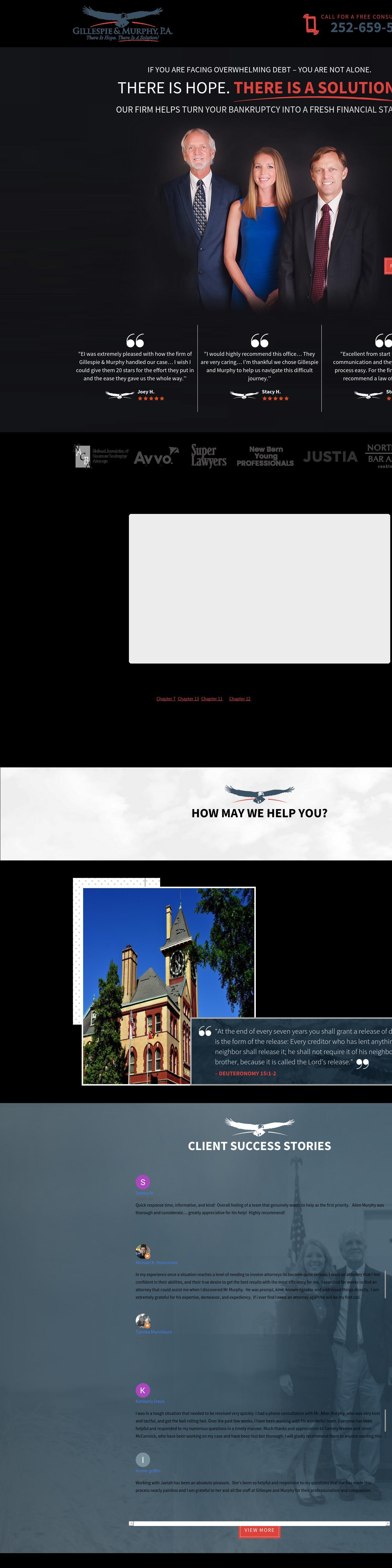 Gillespie & Murphy PA - Wilmington NC Lawyers
