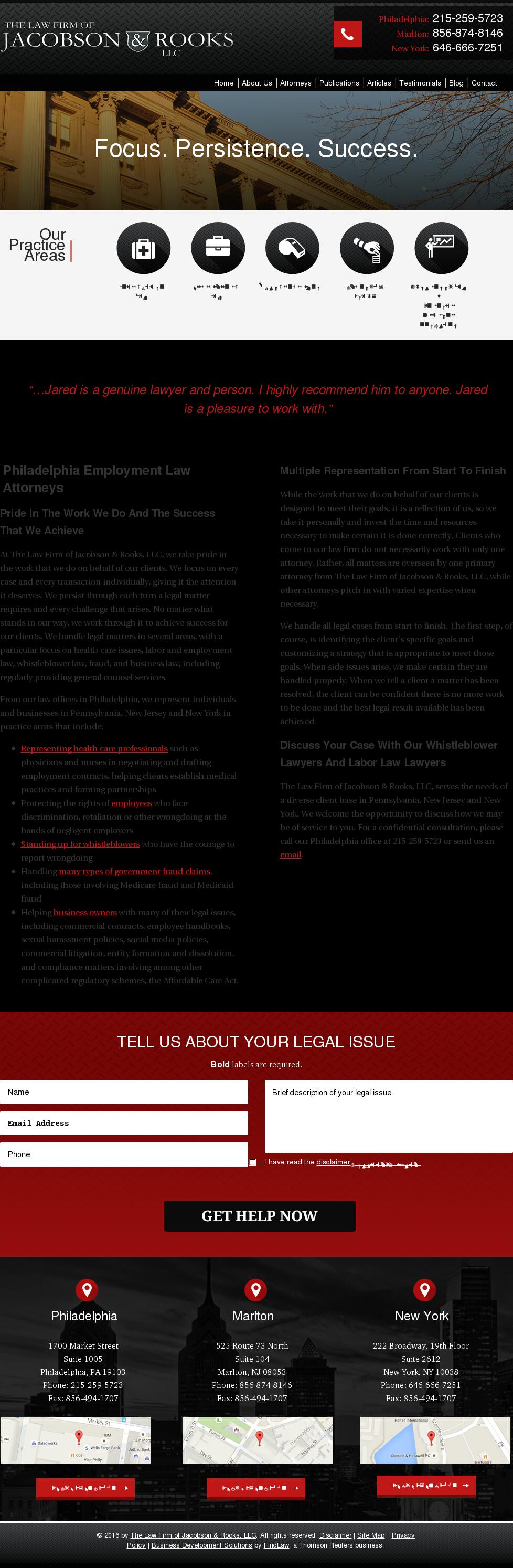 Jacobson & Rooks, LLC - Philadelphia PA Lawyers