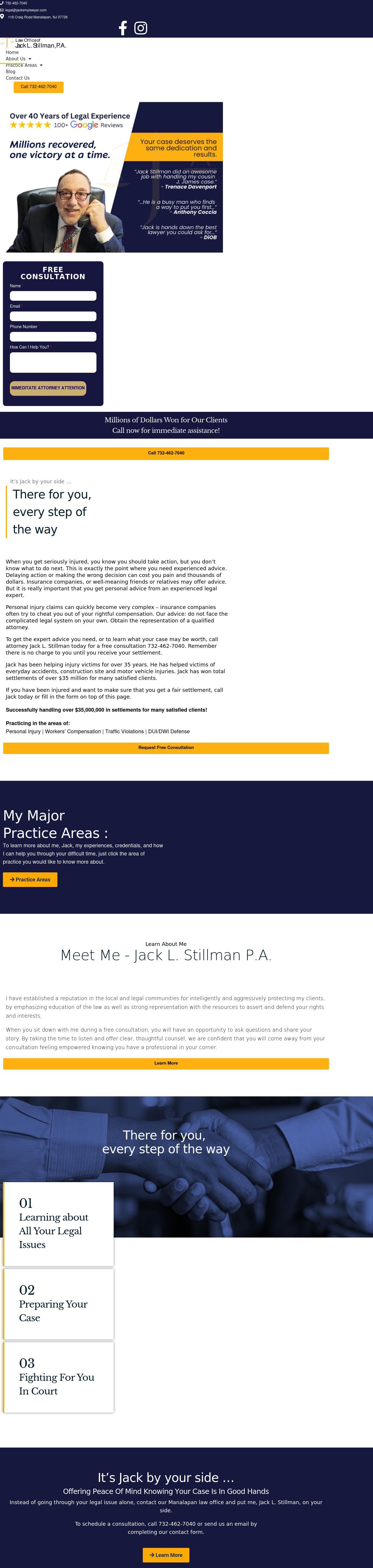 Law Office of Jack L. Stillman, P.A. - Manalapan NJ Lawyers