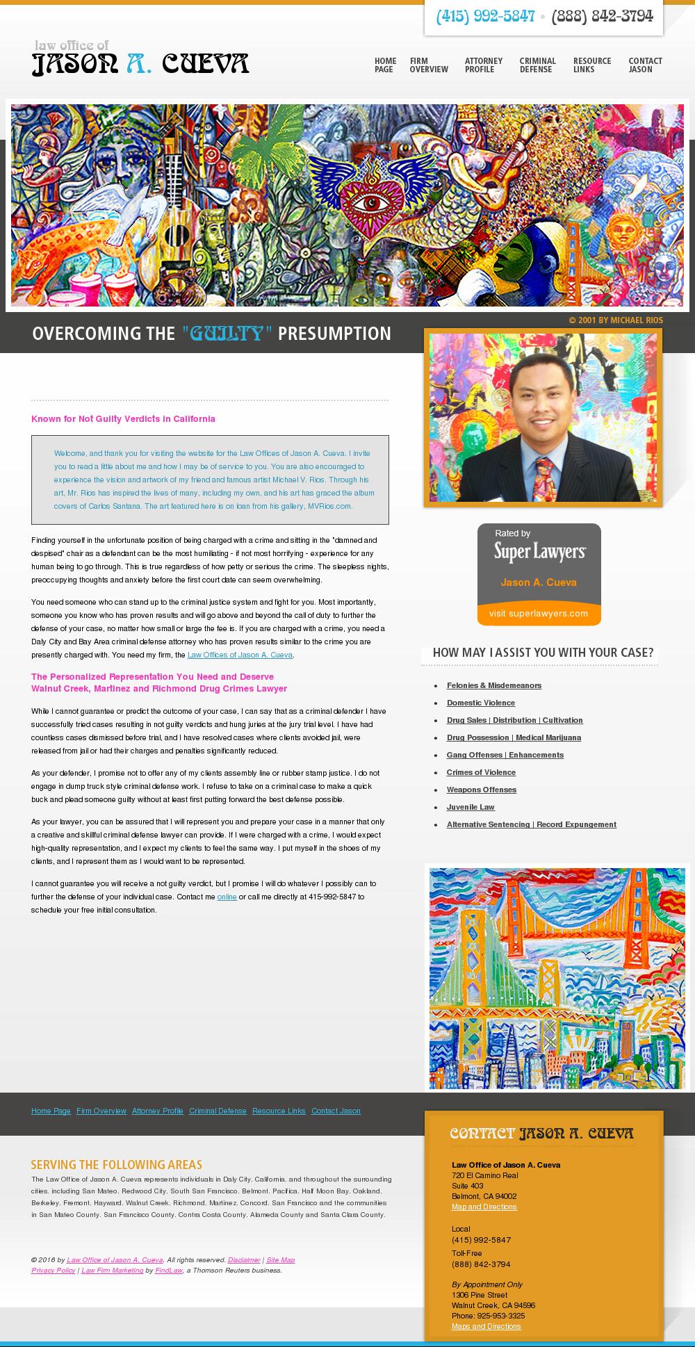 Law Office of Jason A. Cueva - Walnut Creek CA Lawyers