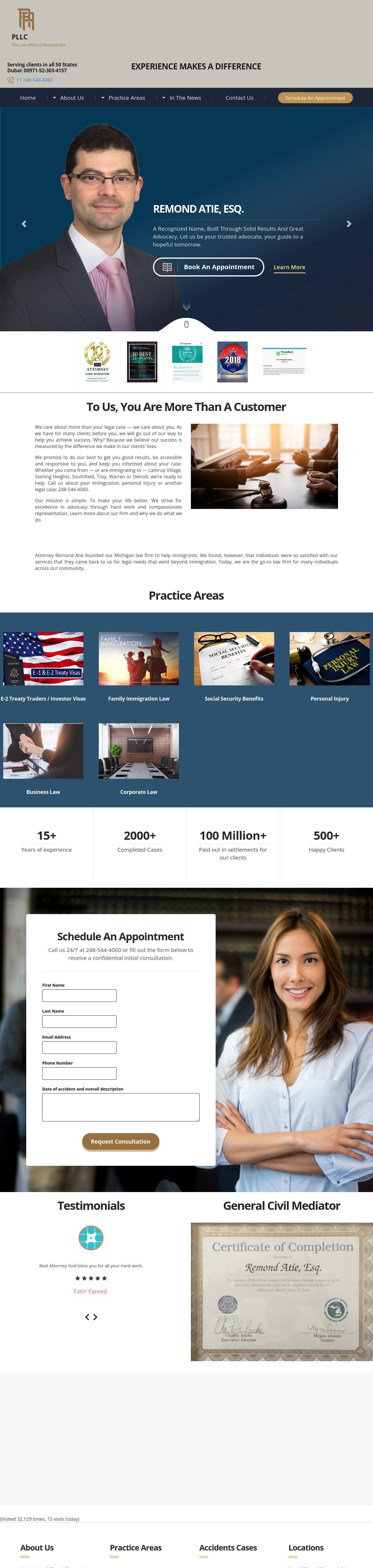 Law Office of Remond Atie, PLLC - Dearborn MI Lawyers