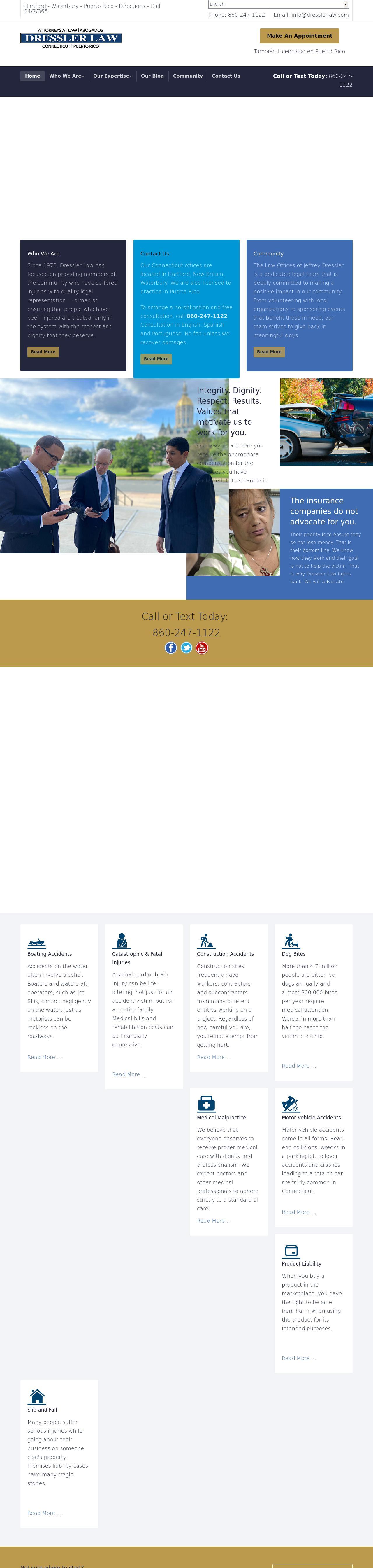 Law Offices of Dressler Strickland - New Britain CT Lawyers