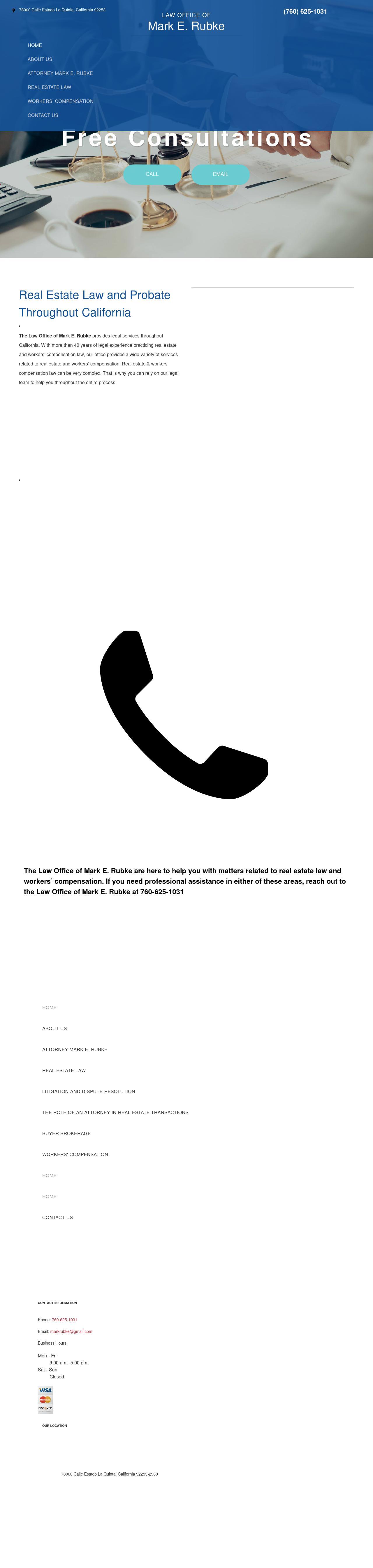 Law Offices of Mark E. Rubke - San Francisco CA Lawyers