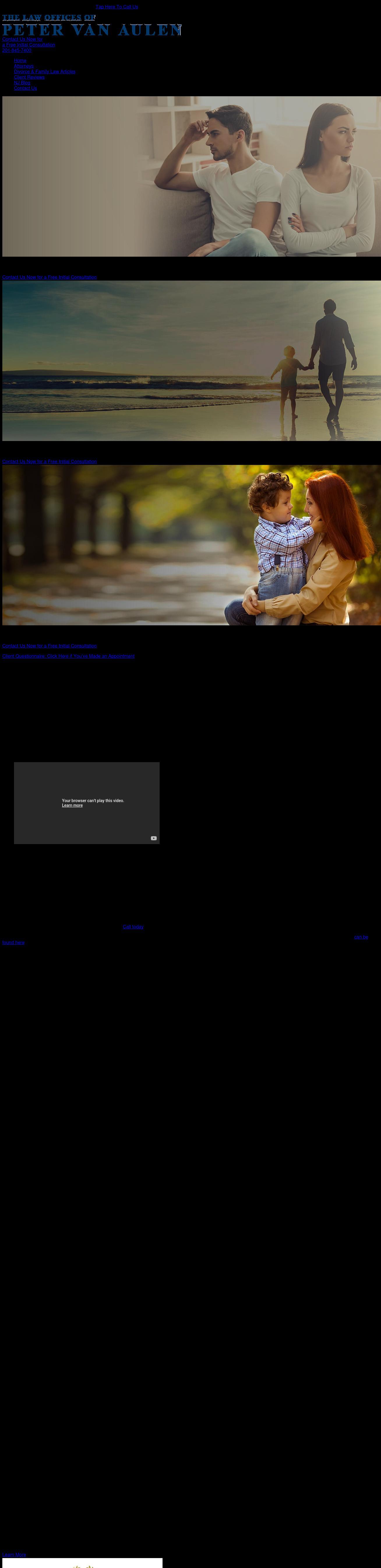 Law Offices Of Peter Van Aulen - Saddle Brook NJ Lawyers