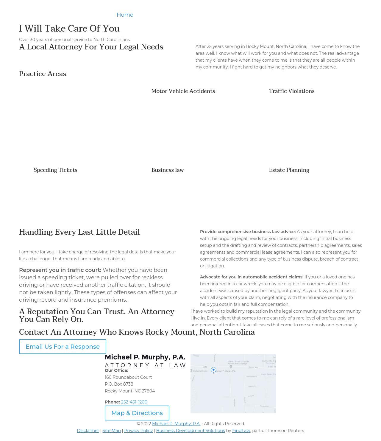 Michael P. Murphy, P.A. - Rocky Mount NC Lawyers