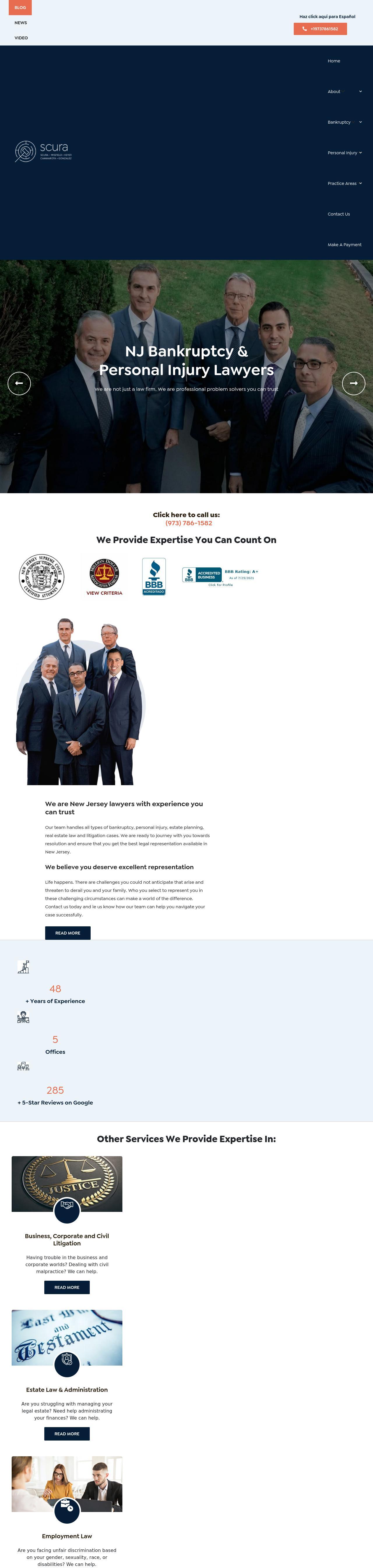 Scura, Wigfield, Heyer & Stevens, LLP - Hackensack NJ Lawyers