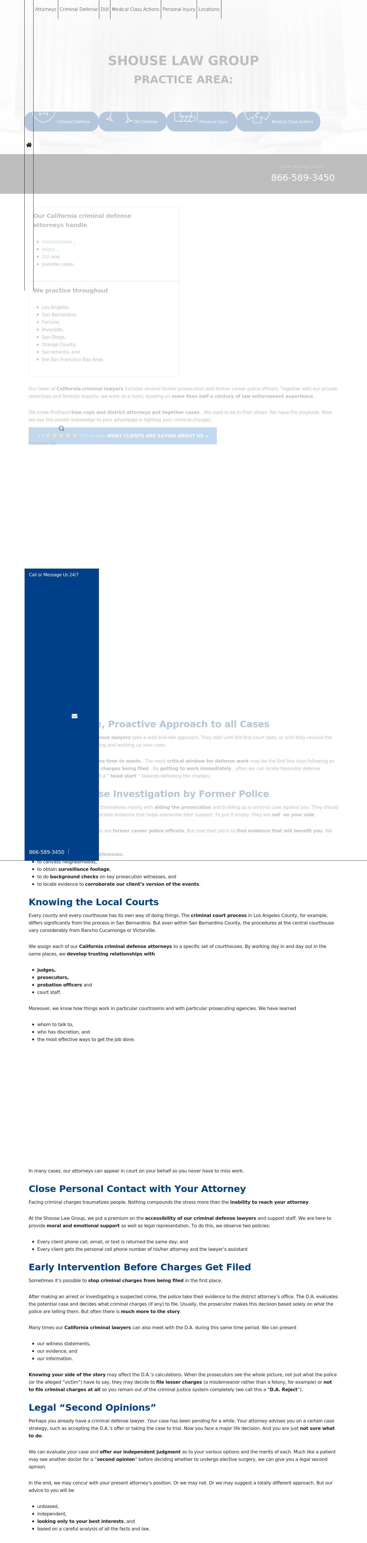 Shouse Law Group - West Convina CA Lawyers