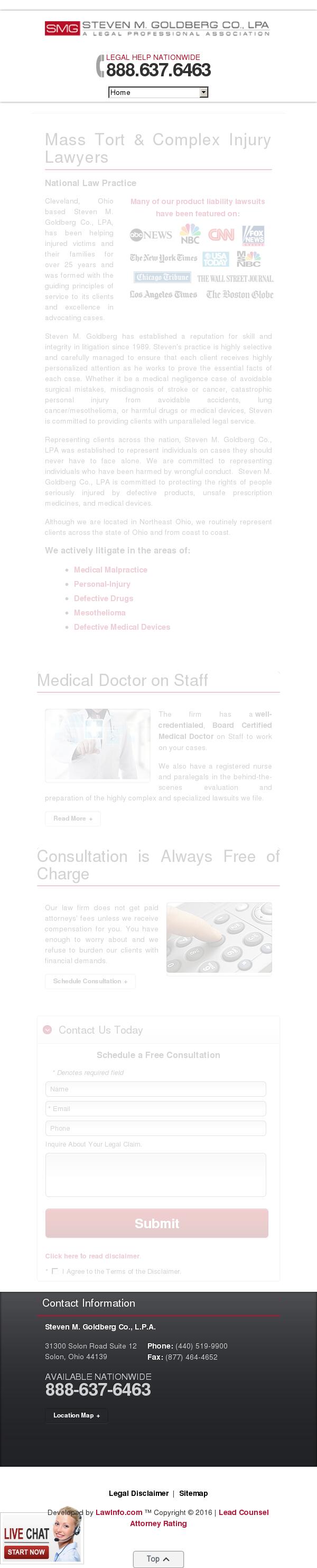 Steven M. Goldberg Co., L.P.A. - Cleveland OH Lawyers