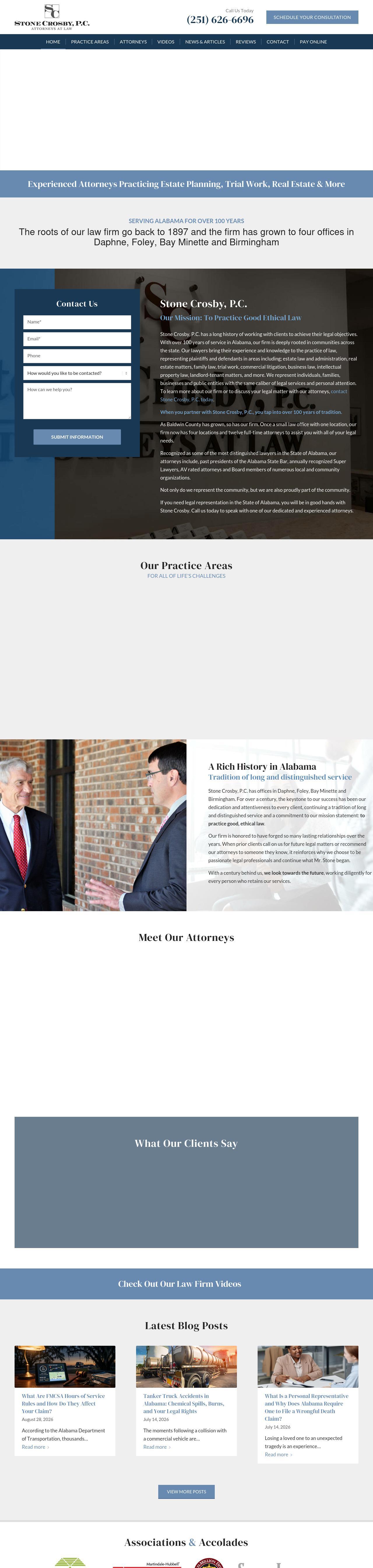 Stone, Granade & Crosby, P.C. - Daphne AL Lawyers