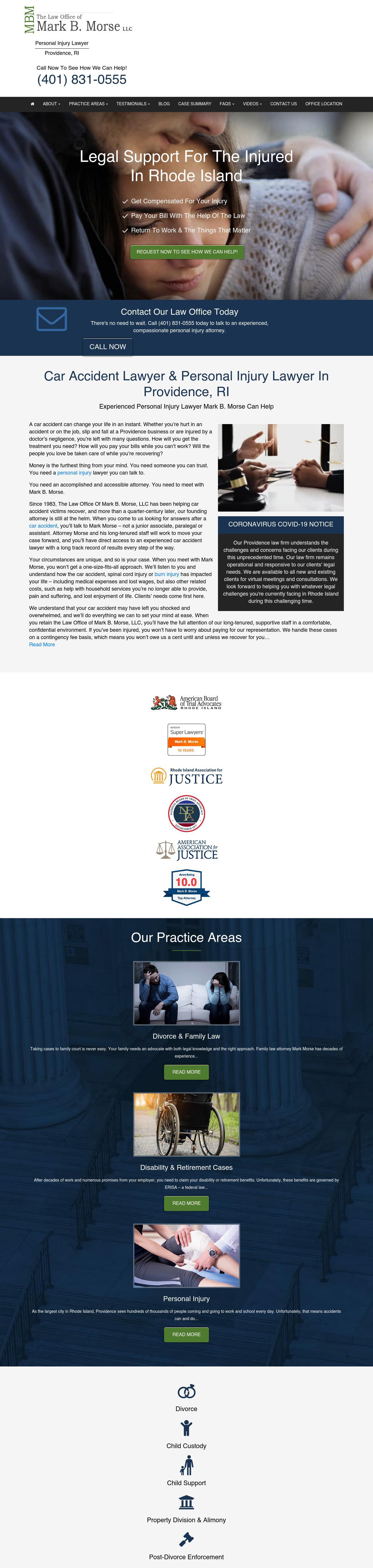 The Law Office of Mark B. Morse - Providence RI Lawyers