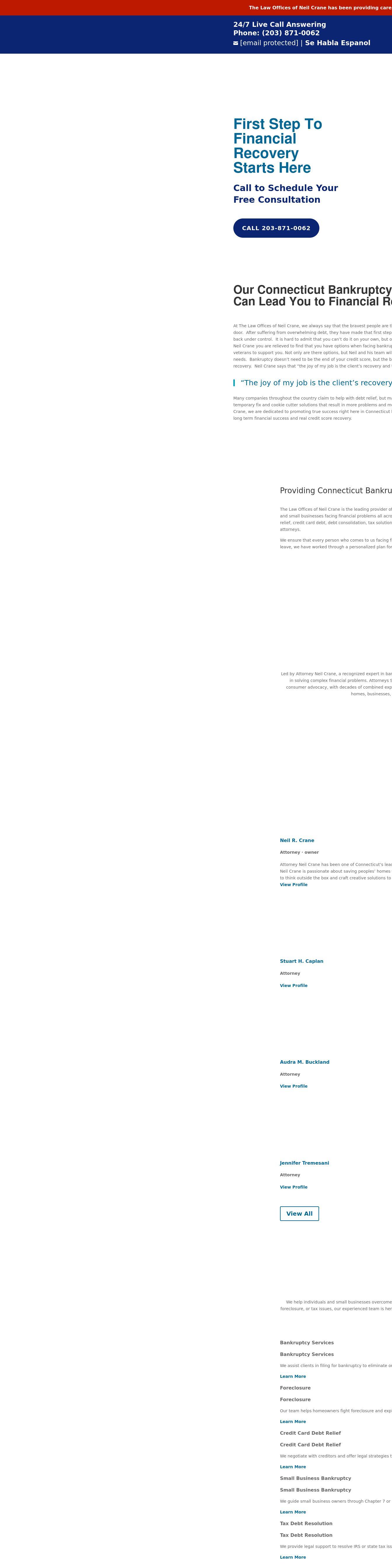 The Law Offices of Neil Crane, LLC - Ridgefield CT Lawyers