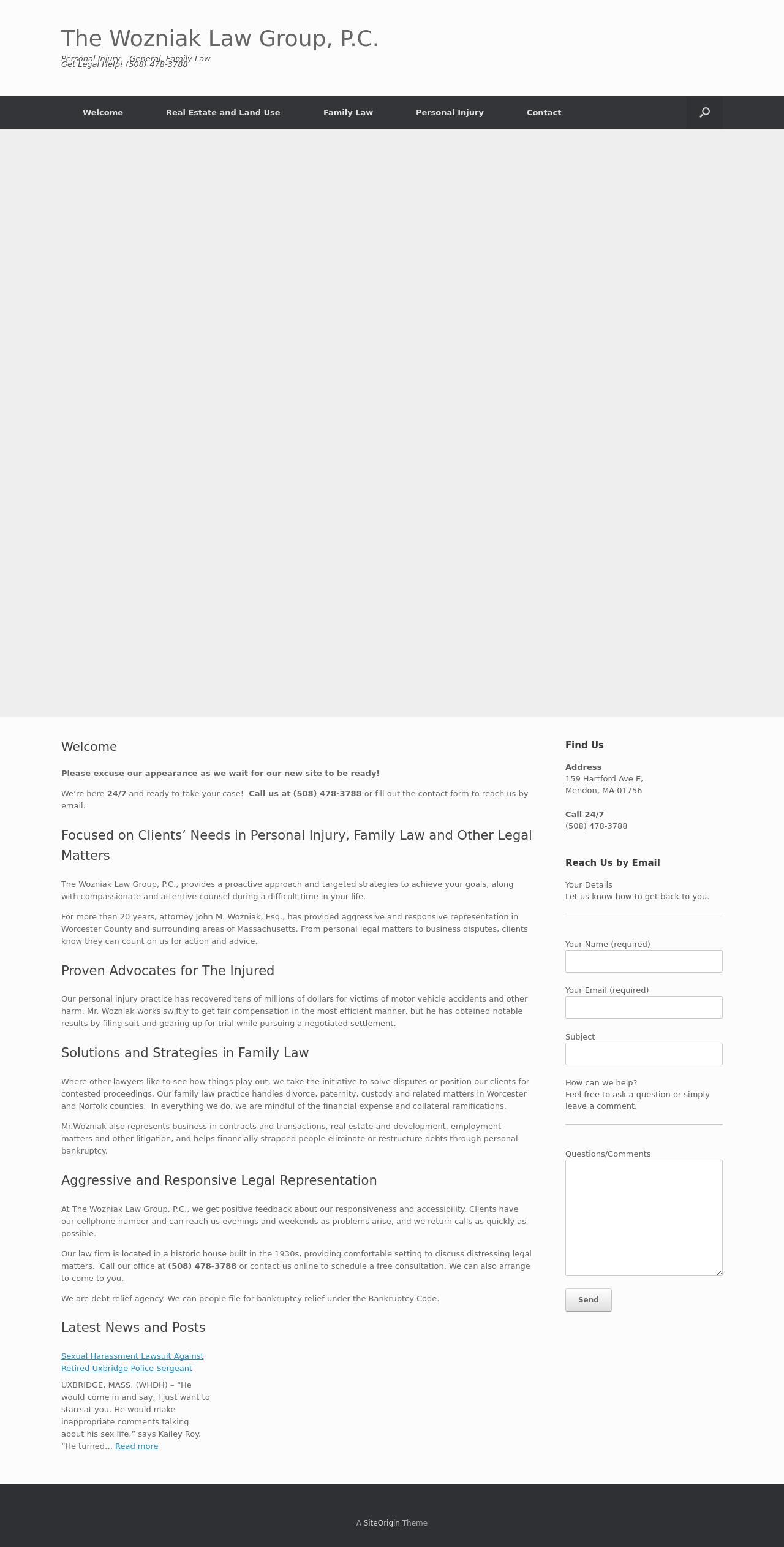 The Wozniak Law Group, P.C. - Mendon MA Lawyers