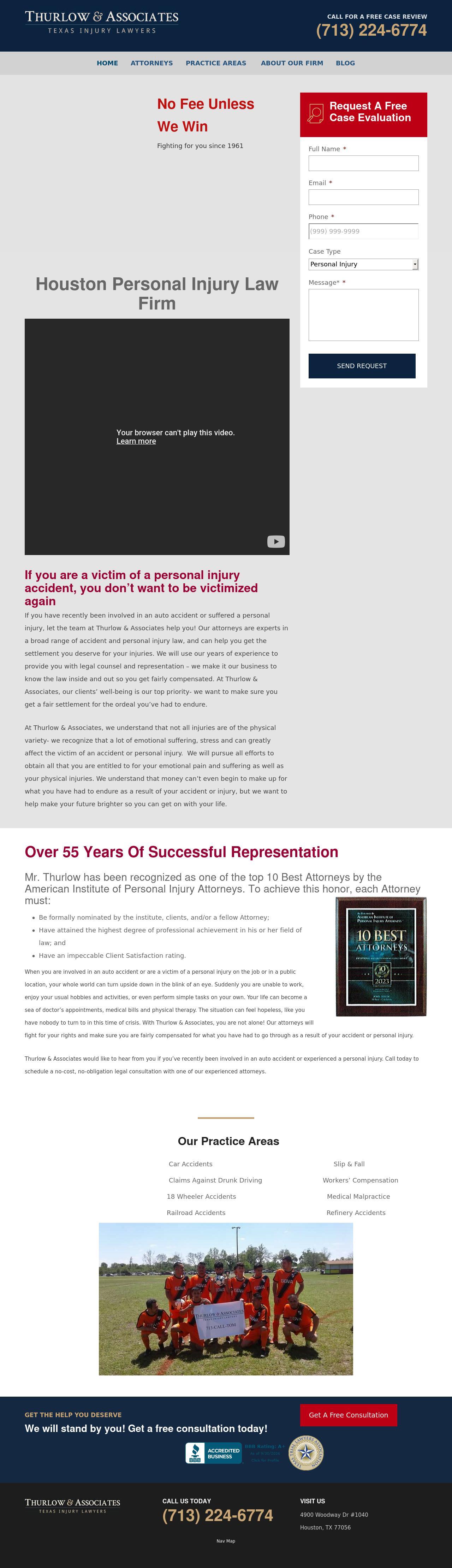 Thurlow & Associates - Houston TX Lawyers