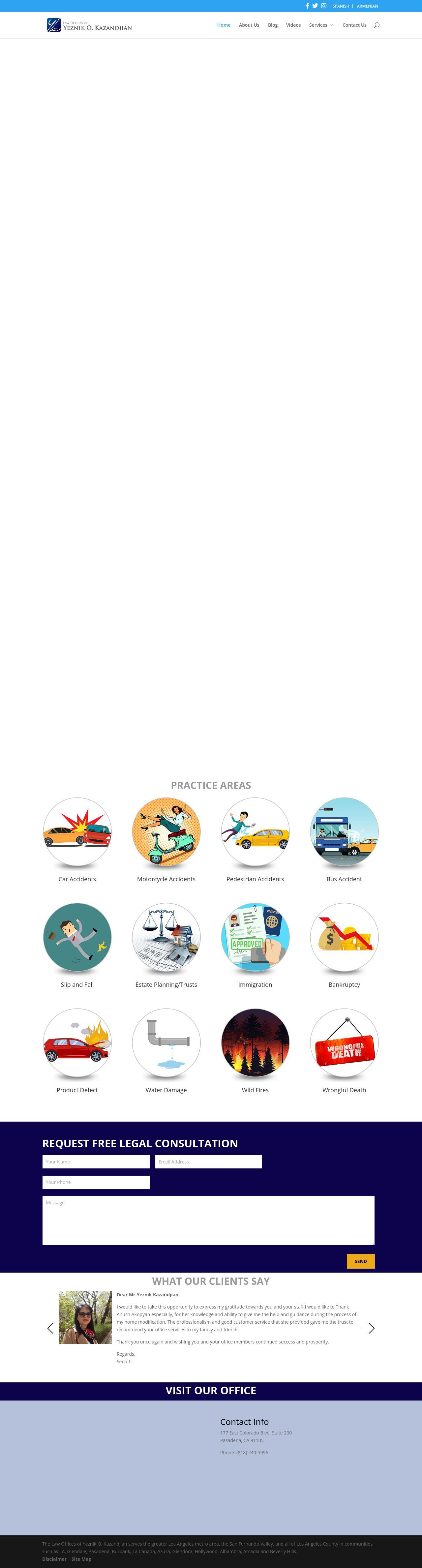 Yeznik Kazandjian - Glendale CA Lawyers